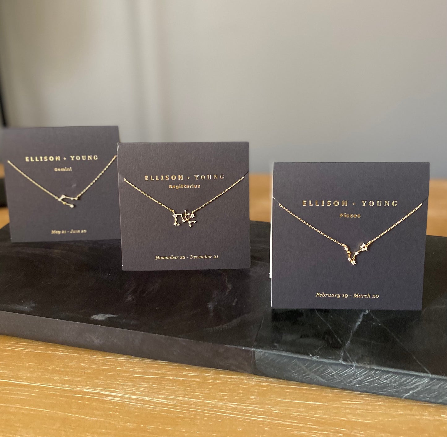 Zodiac Constellation Necklace