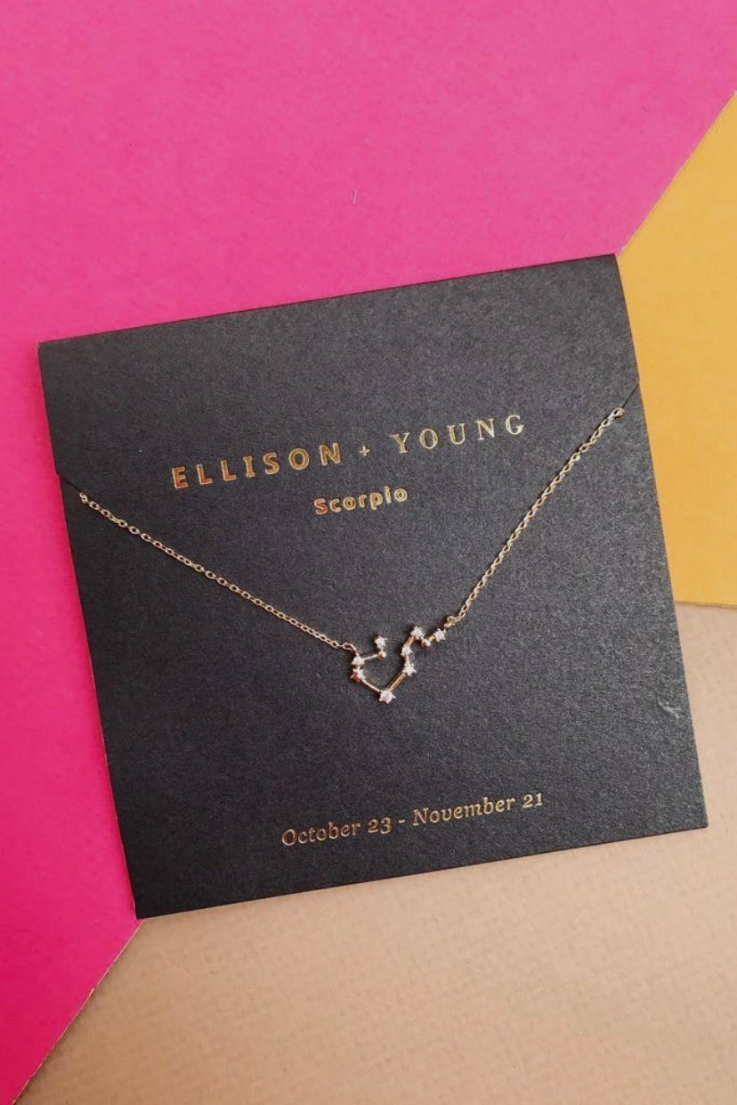 Zodiac Constellation Necklace