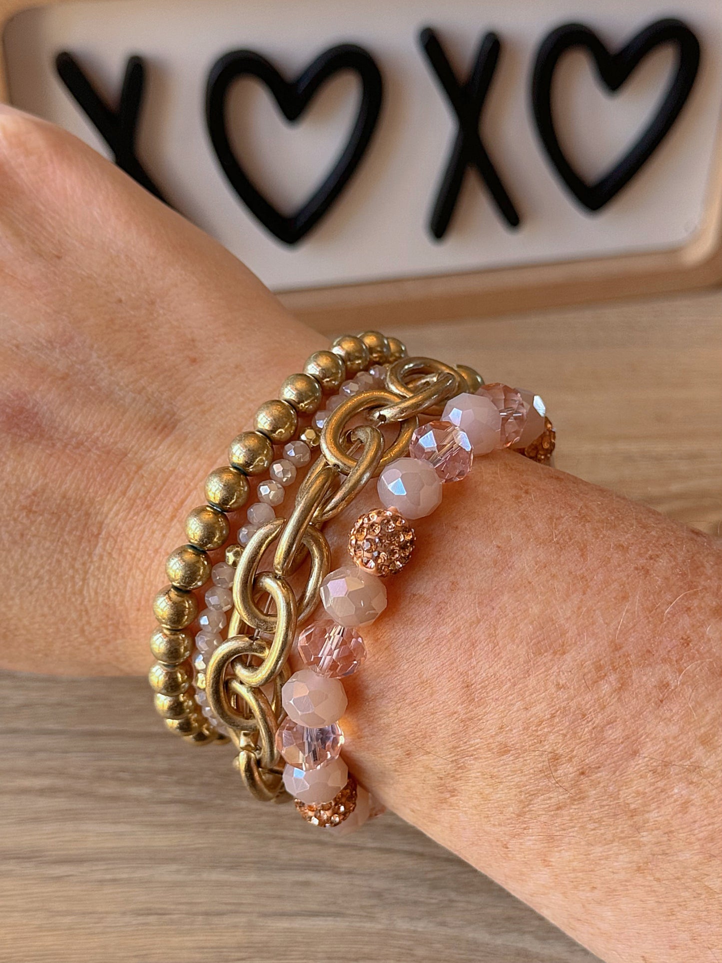In Love 4 Strand Bracelet Set