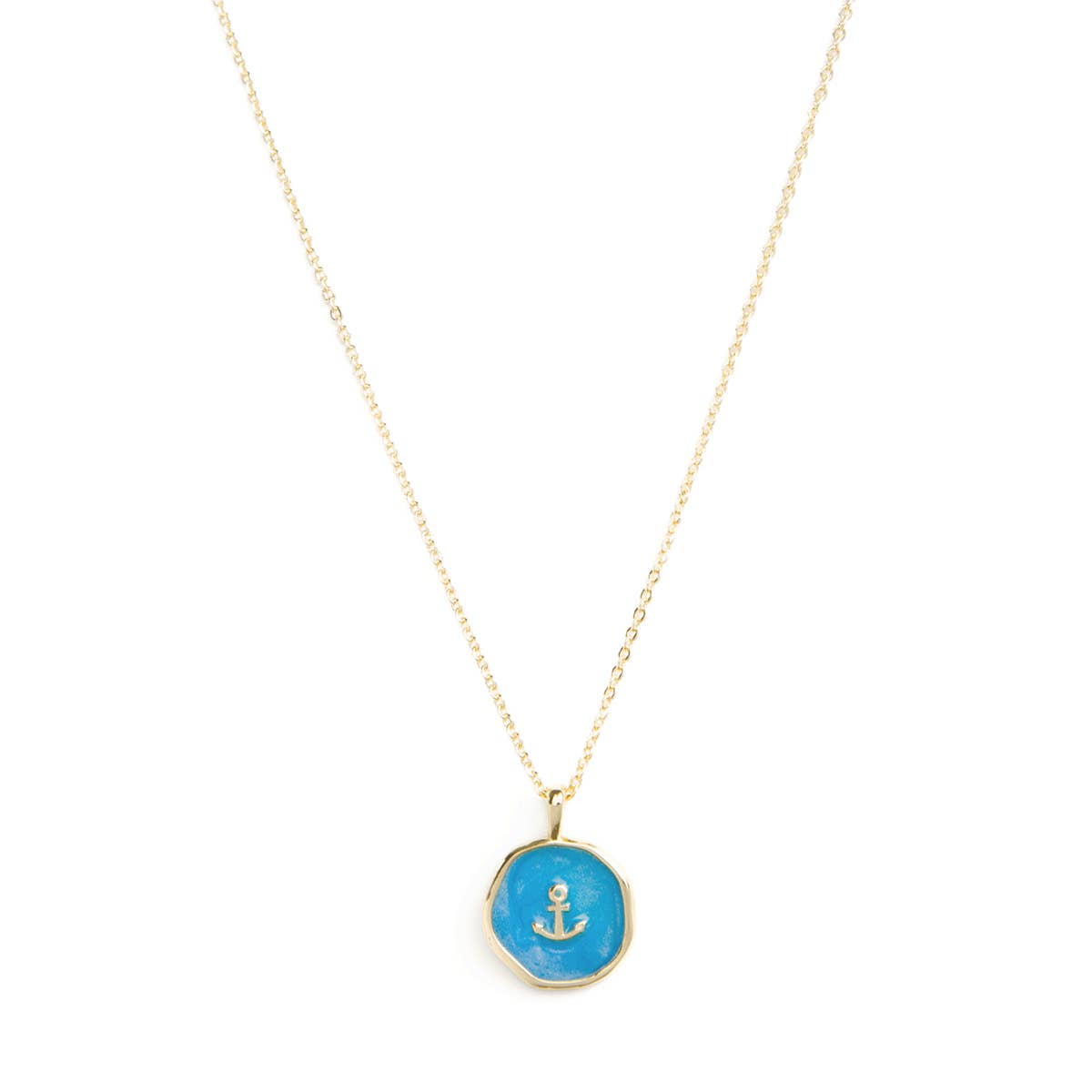 Tiny Anchor Necklace
