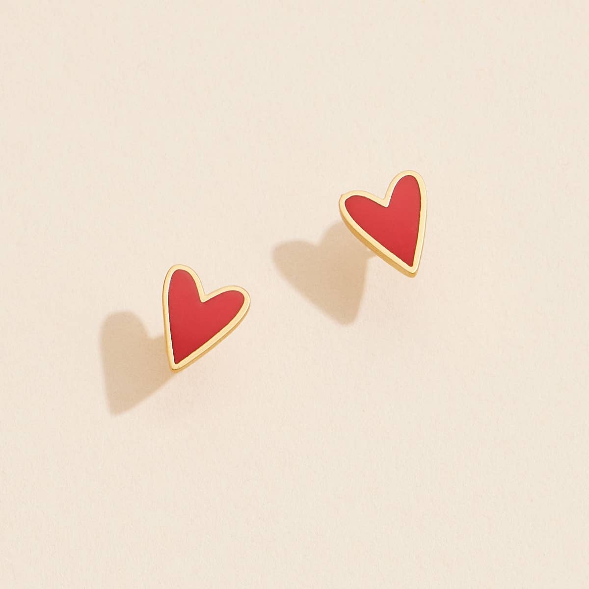 Heart Stud Earring