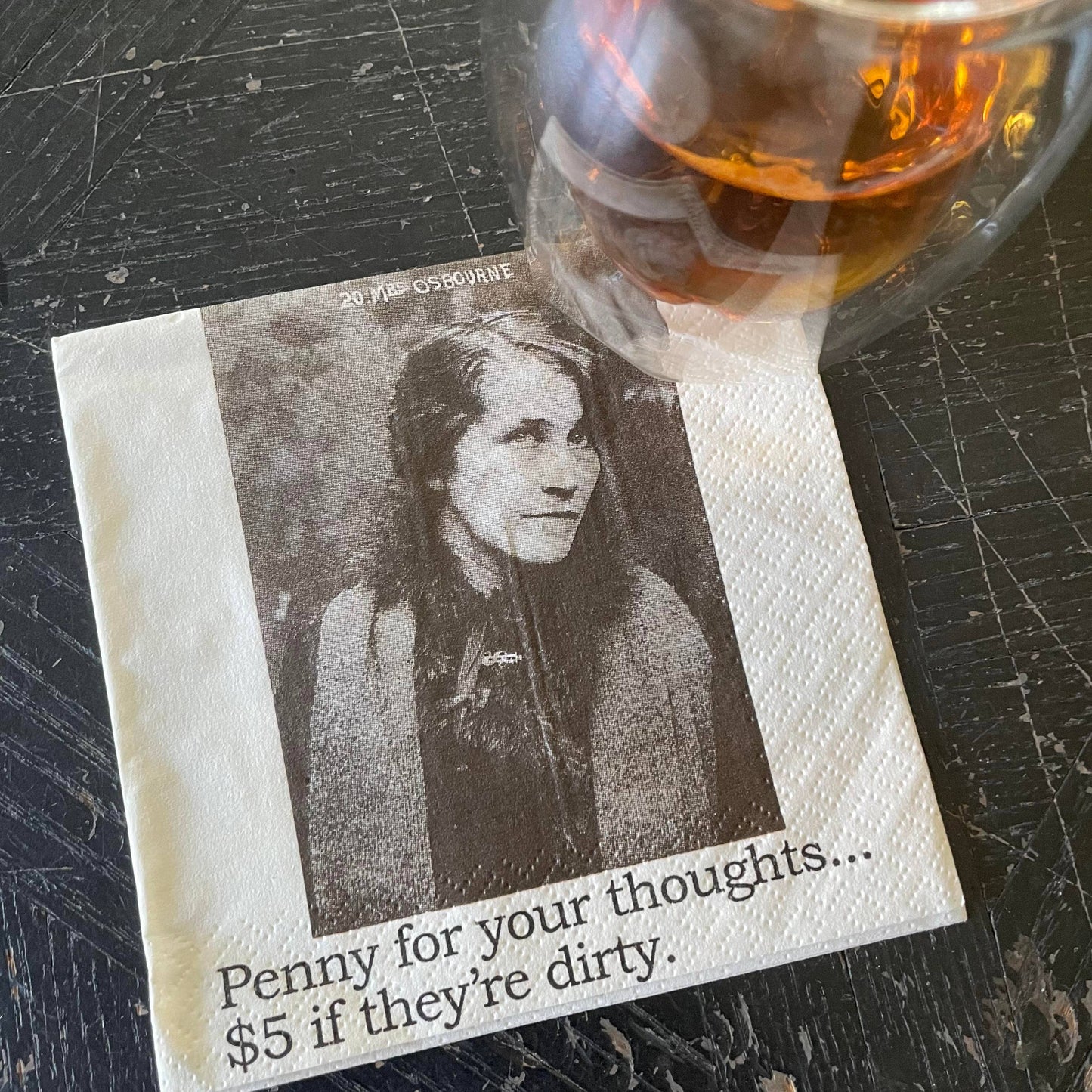 Penny Cocktail Napkins